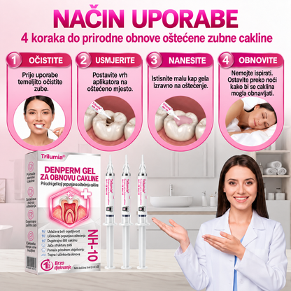 Rolimey® DenPerm – gel za obnovu zubne cakline i sanaciju karijesa