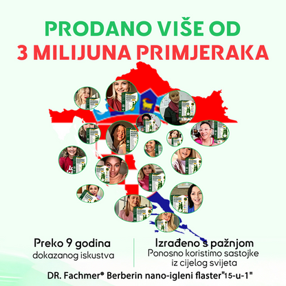 📗DR.Fachmer® Moringa Berberin NAD+ 15-u-1 Nano-mikroigleni Flaster | Nova generacija njege tijela s naprednom nano formulom