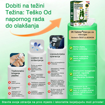📗DR.Fachmer® Moringa Berberin NAD+ 15-u-1 Nano-mikroigleni Flaster | Nova generacija njege tijela s naprednom nano formulom