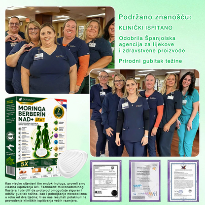 📗DR.Fachmer® Moringa Berberin NAD+ 15-u-1 Nano-mikroigleni Flaster | Nova generacija njege tijela s naprednom nano formulom