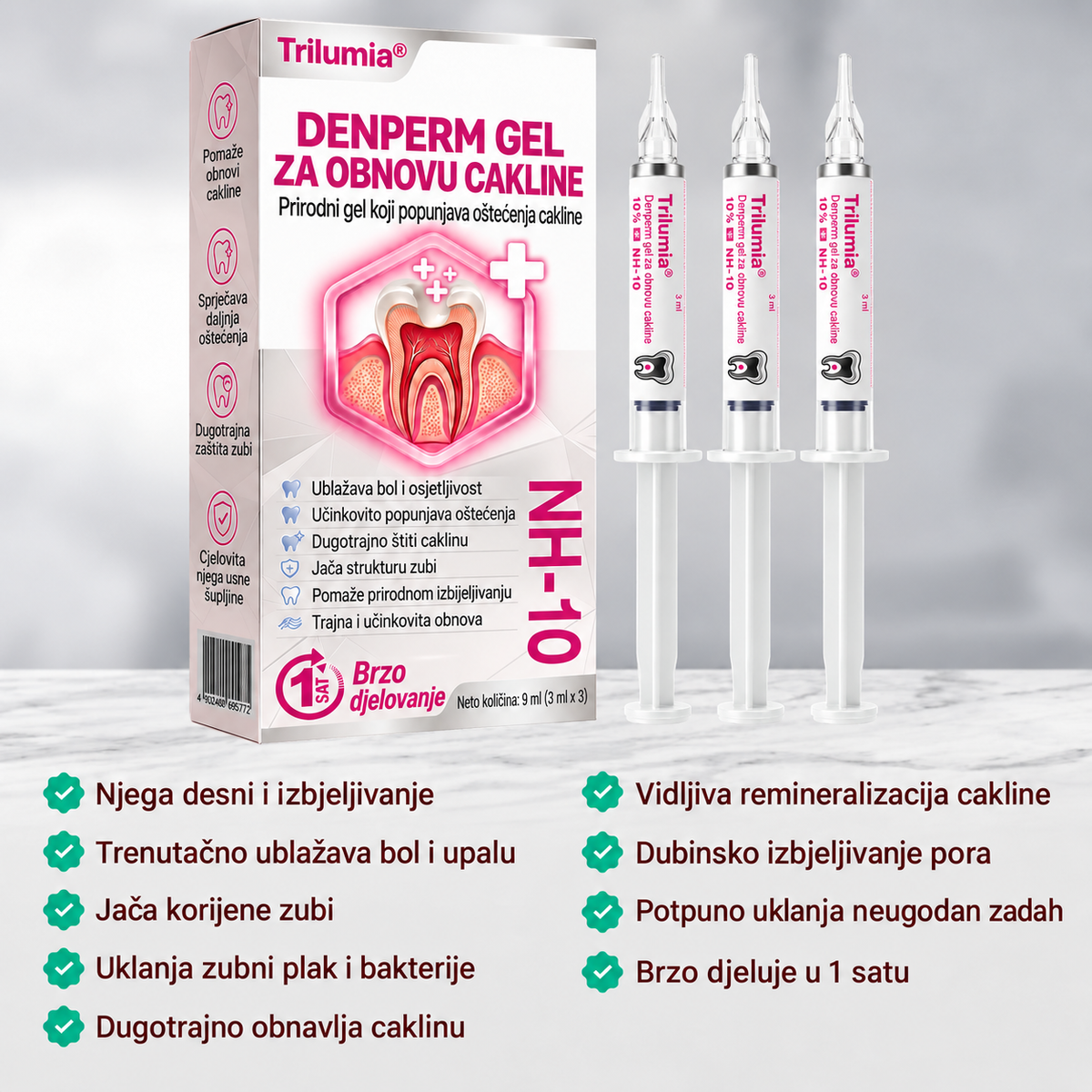 Rolimey® DenPerm – gel za obnovu zubne cakline i sanaciju karijesa
