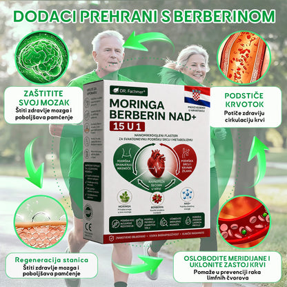 💡DR.Fachmer® Moringa Berberin NAD+ 15-u-1 Nano-mikroigleni Flaster | Nova generacija njege tijela s naprednom nano formulom💡