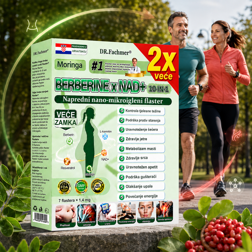 🍗DR.Fachmer® Moringa Berberin NAD+ 15-u-1 Nano-mikroigleni Flaster | Nova generacija njege tijela s naprednom nano formulom🍗