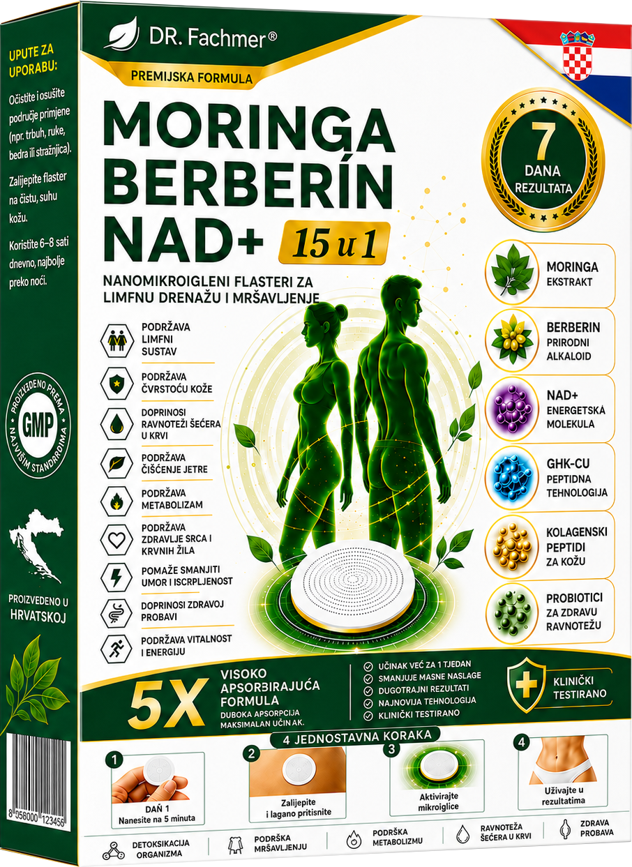 📗DR.Fachmer® Moringa Berberin NAD+ 15-u-1 Nano-mikroigleni Flaster | Nova generacija njege tijela s naprednom nano formulom