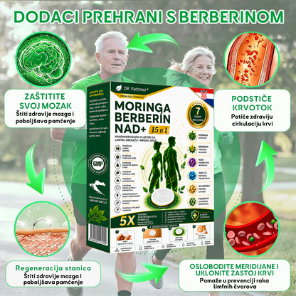 📗DR.Fachmer® Moringa Berberin NAD+ 15-u-1 Nano-mikroigleni Flaster | Nova generacija njege tijela s naprednom nano formulom