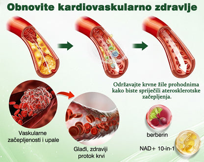 💡GFOUK® Moringa Berberin NAD+ 15-u-1 Nano-mikroigleni Flaster | Nova generacija njege tijela s naprednom nano formulom 💡