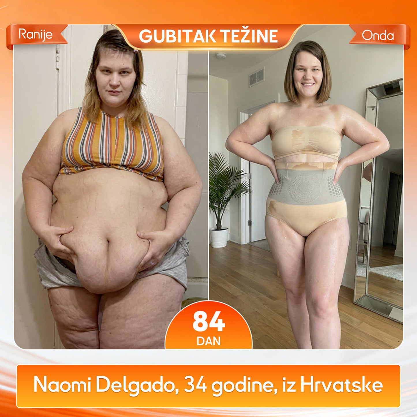 🎈 Službena trgovina brenda | 👙GFOUK® 2026 MORINGA I BERBERIN 4-u-1 MIKROČESTIČNA TEHNOLOGIJA OBLIKOVANJA I KRATKE HLAČE ZA SAGORIJEVANJE MASTI