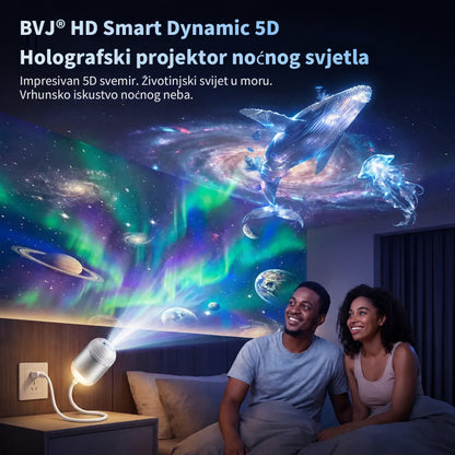 ⭐BVJ® PAMETNA PROJEKCIJA SLJEDEĆE GENERACIJE📽️ HD pametni dinamički 5D holografski noćni projektor