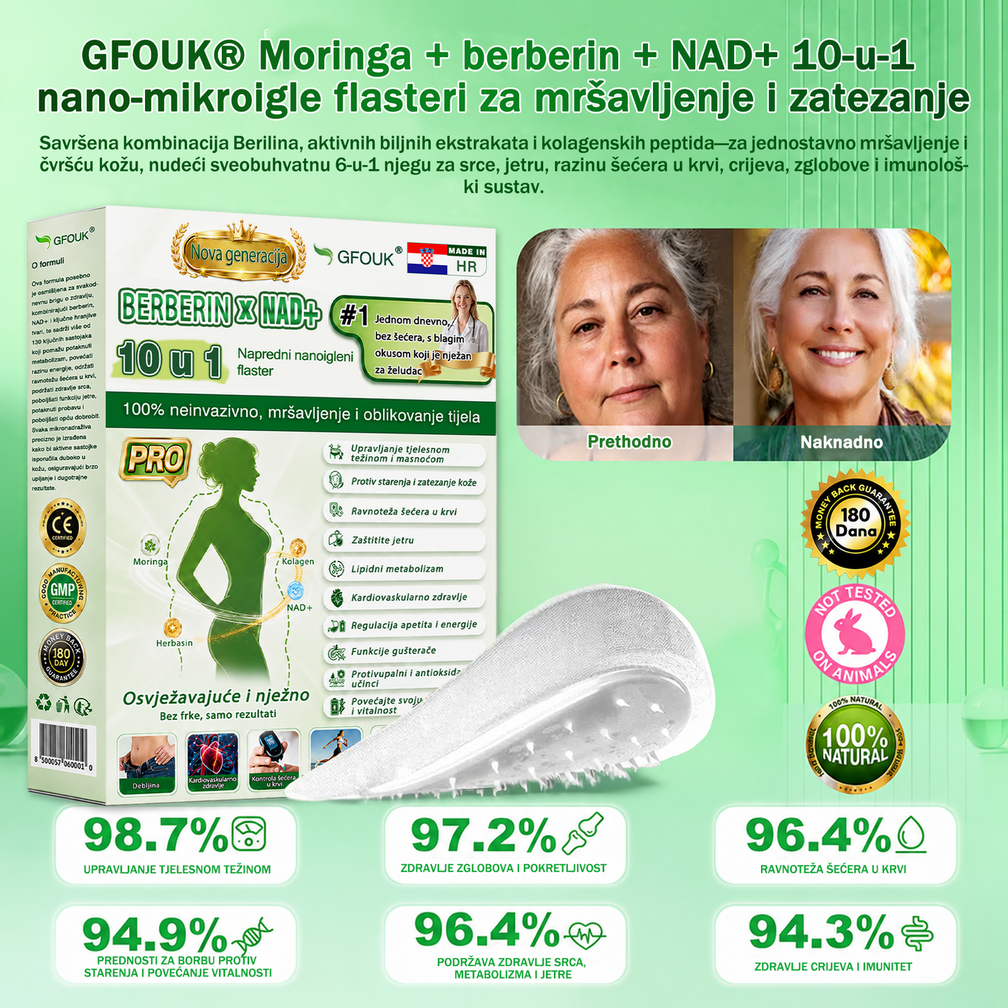 Službena HR trgovina 🇭🇷 | 𝑮𝑭𝑶𝑼𝑲® Napredni nano sustav za jednokratnu dnevnu njegu